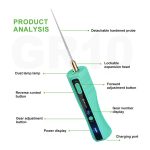 Mijing GR-10 Multifunktionaler, geschwindigkeitsverstellbarer elektrischer OCA-Bildschirm-Kleberentferner – Bild 4