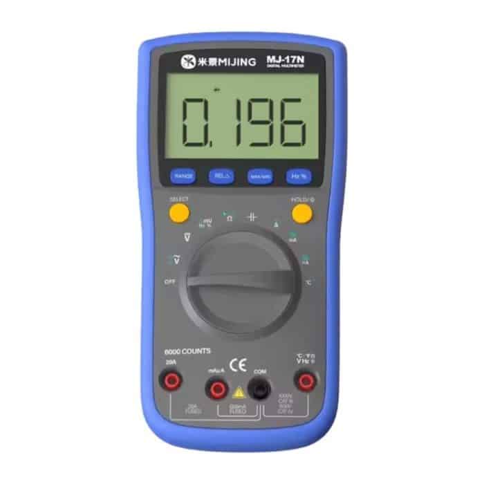 EDA0076524.jpg Mijing MJ-17N Auto Range LCD-Anzeige True-RMS Hochpräzises Digitalmultimeter – Bild 1