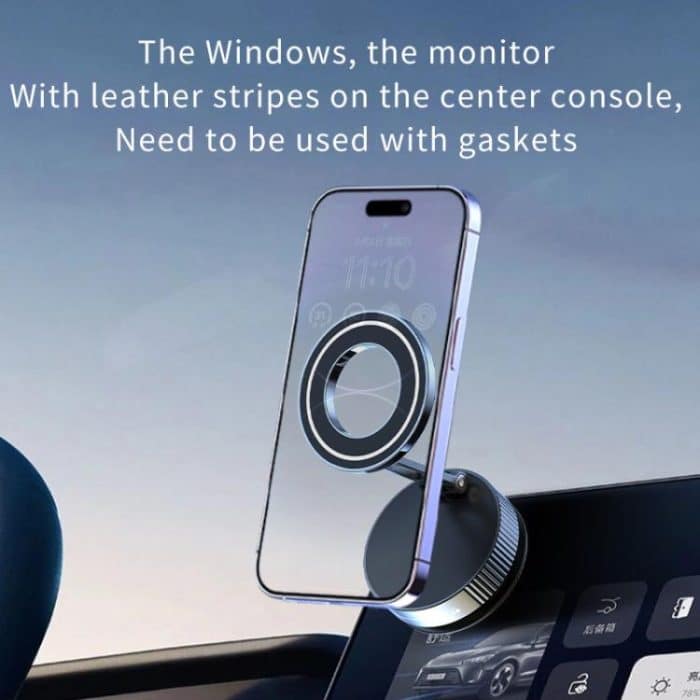 Q89 Faltbarer Vakuum-MagSafe-Telefonhalter mit magnetischem Saugnapf, Q89(Black), Q89(Silver) – Bild 4