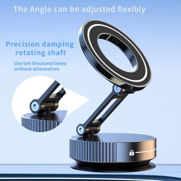 Q89 Faltbarer Vakuum-MagSafe-Telefonhalter mit magnetischem Saugnapf, Q89(Black), Q89(Silver) – Bild 7