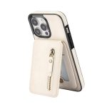 Reißverschluss-Geldbörse, geteilte MagSafe-Telefonhülle aus Leder mit Rückseite, For iPhone 11 Pro Max, For iPhone 11, For iPhone 11 Pro – Bild 2