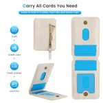 Reißverschluss-Geldbörse, geteilte MagSafe-Telefonhülle aus Leder mit Rückseite, For iPhone X / XS, For iPhone XR, For iPhone XS Max – Bild 4