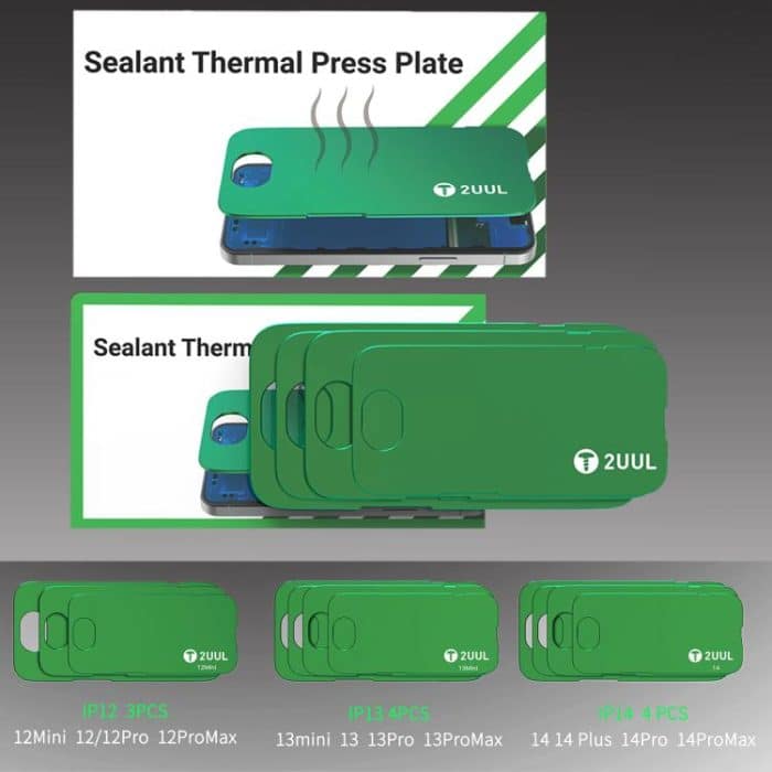 2uul wasserdichte, selbstklebende, wärmeleitende Platten, For iPhone 14 Series, For iPhone 13 Series, For iPhone 12 Series – Bild 5