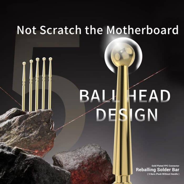 2uul SC96 vergoldeter FPC-Anschluss Reballing-Lötstab – Bild 3