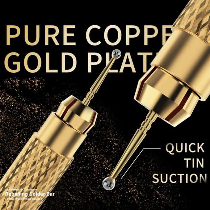 2uul SC96 vergoldeter FPC-Anschluss Reballing-Lötstab – Bild 4