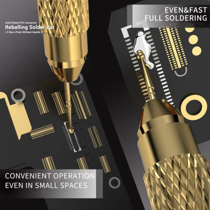 2uul SC96 vergoldeter FPC-Anschluss Reballing-Lötstab – Bild 5