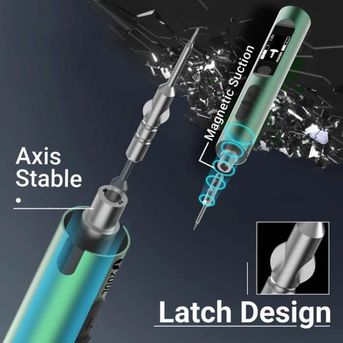 2uul SD11 Espresso Elektrischer Schraubendrehersatz – Bild 4