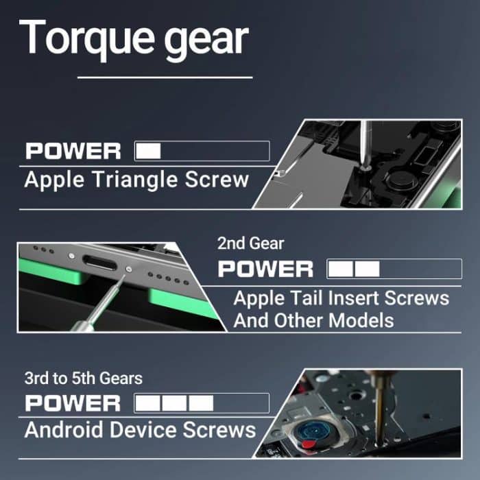 2uul SD11 Espresso Elektrischer Schraubendrehersatz – Bild 6