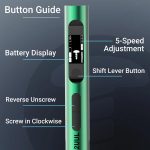 2uul SD11 Espresso Elektrischer Schraubendrehersatz – Bild 10