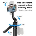 Yesido SF23 Gesichtsverfolgungs-Stativ Bluetooth-Selfie-Stick – Bild 12