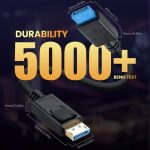 DisplayPort 8K DP1.4-Verbindungskabel, Stecker auf Stecker, zum Testen von Geräten, 0.3m, 1m – Bild 4