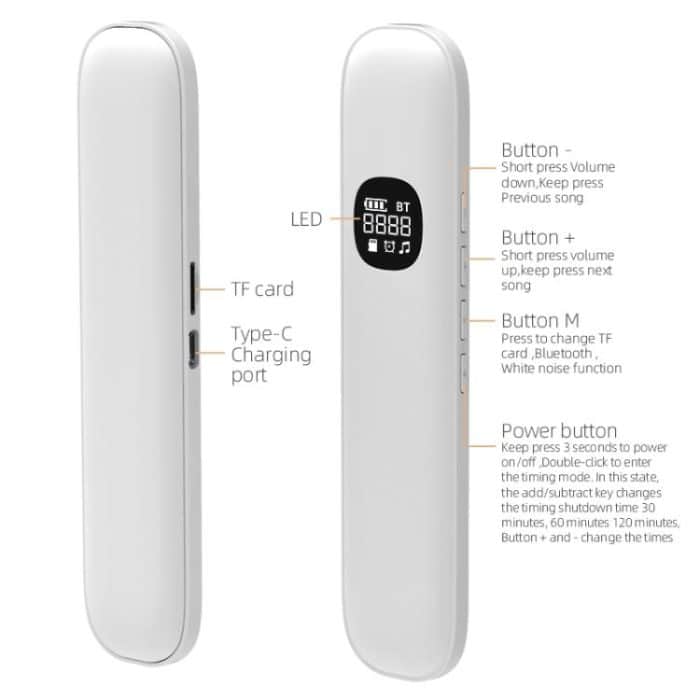 BLD07 Knochenleitungs-Bluetooth 5.4-Schlaflautsprecher – Bild 3