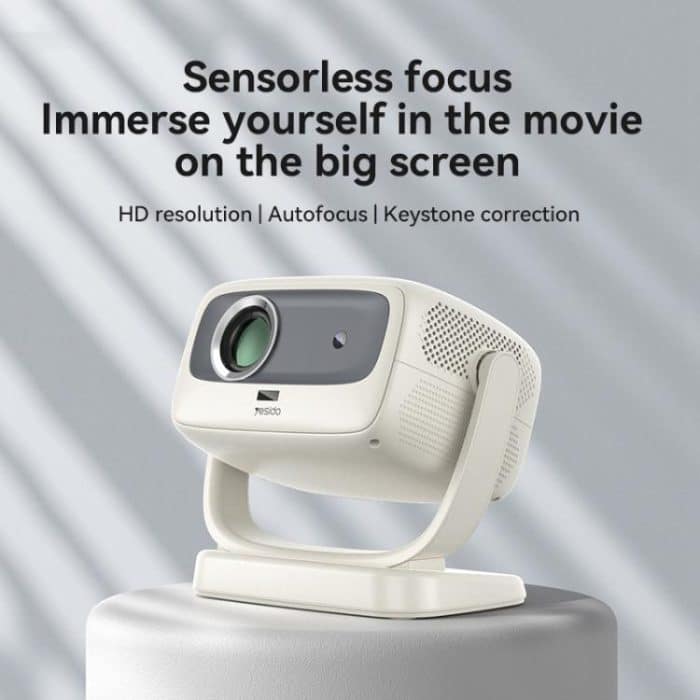 Yesido TV13 1280x720P 190ANSI Android 9.0 Serie Smart Projektor, EU Plug, UK Plug – Bild 2