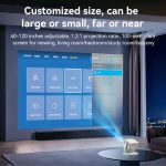 Yesido TV13 1280x720P 190ANSI Android 9.0 Serie Smart Projektor, EU Plug, UK Plug – Bild 12