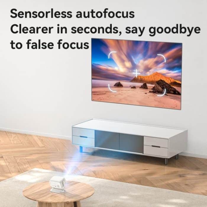 Yesido TV13 1280x720P 190ANSI Android 9.0 Serie Smart Projektor, EU Plug, UK Plug – Bild 5