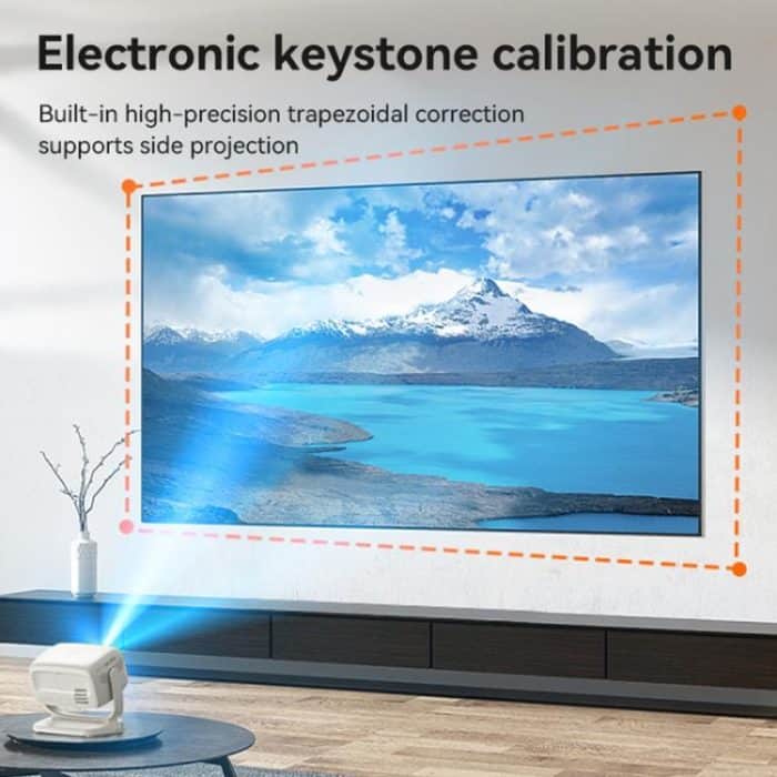 Yesido TV13 1280x720P 190ANSI Android 9.0 Serie Smart Projektor, EU Plug, UK Plug – Bild 7