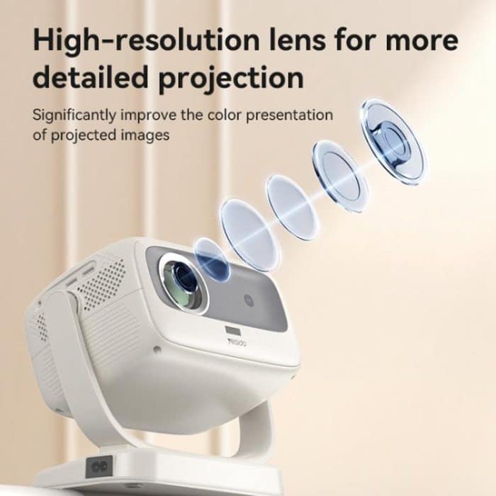 Yesido TV13 1280x720P 190ANSI Android 9.0 Serie Smart Projektor, EU Plug, UK Plug – Bild 10