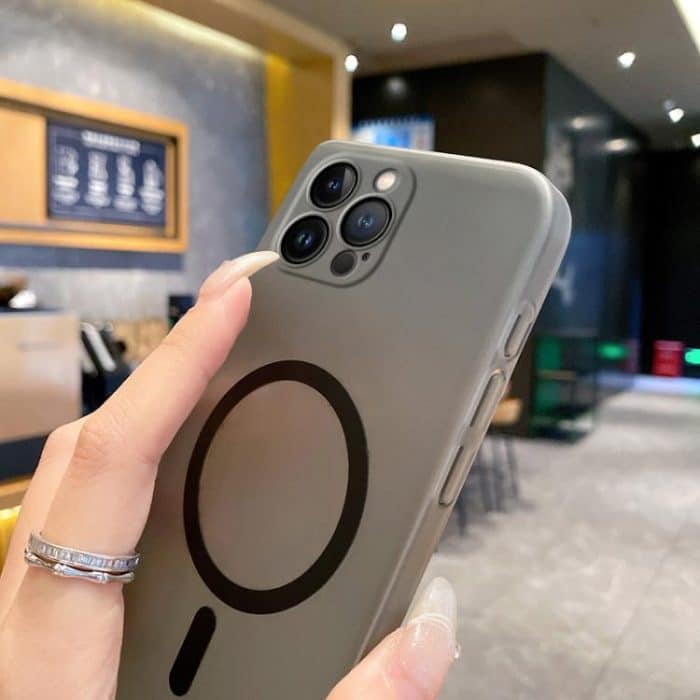 Ice Fog MagSafe PC-Telefonhülle mit feinen Löchern, For iPhone 13 Pro Max, For iPhone 13 Pro, For iPhone 13 – Bild 6