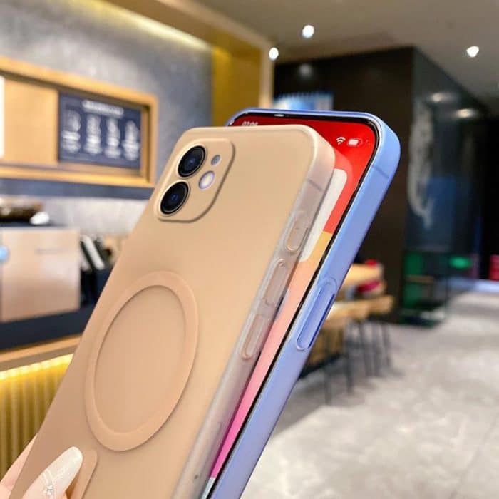 Ice Fog MagSafe PC-Telefonhülle mit feinen Löchern, For iPhone 12, For iPhone 12 Pro Max, For iPhone 12 Pro – Bild 3