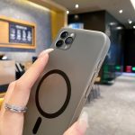 Ice Fog MagSafe PC-Telefonhülle mit feinen Löchern, For iPhone 11 Pro Max, For iPhone 11, For iPhone 11 Pro – Bild 6