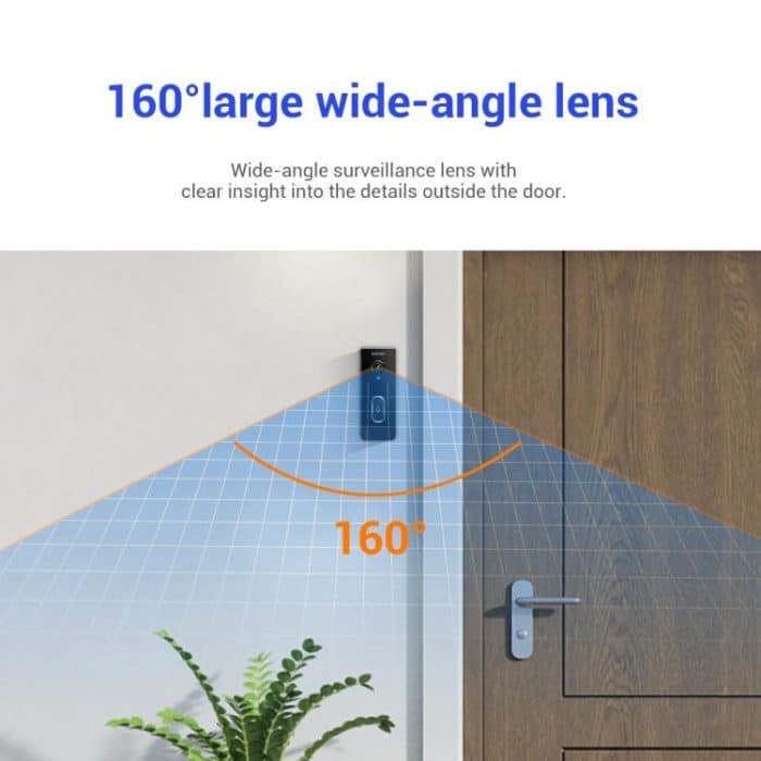 ESCAM V5 TUYA 1080P Intelligente Zwei-Wege-Sprache Nachtsicht Drahtlose Türklingel, V5 – Bild 9