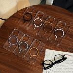 Transparente, dünne, runde PC-MagSafe-Telefonhülle, For iPhone 16 Pro Max, For iPhone 16 Pro, For iPhone 16 Plus – Bild 2