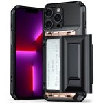 Kartensteckplatz PC Hybrid TPU Combo Handyhülle, For iPhone 13 Pro Max, For iPhone 13 Pro, For iPhone 13, For iPhone 12 / 12 Pro, For iPhone 12 Pro Max, For iPhone 11 Pro Max, For iPhone 11, For iPhone 11 Pro
