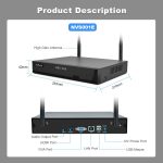 SriHome NVS001E-IPC039B 5MP 8CH HD NVR Drahtloses Kameraset, US Plug, EU Plug, AU Plug, UK Plug – Bild 11