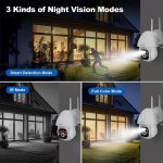 SriHome NVS001E-IPC039B 5MP 8CH HD NVR Drahtloses Kameraset, US Plug, EU Plug, AU Plug, UK Plug – Bild 6