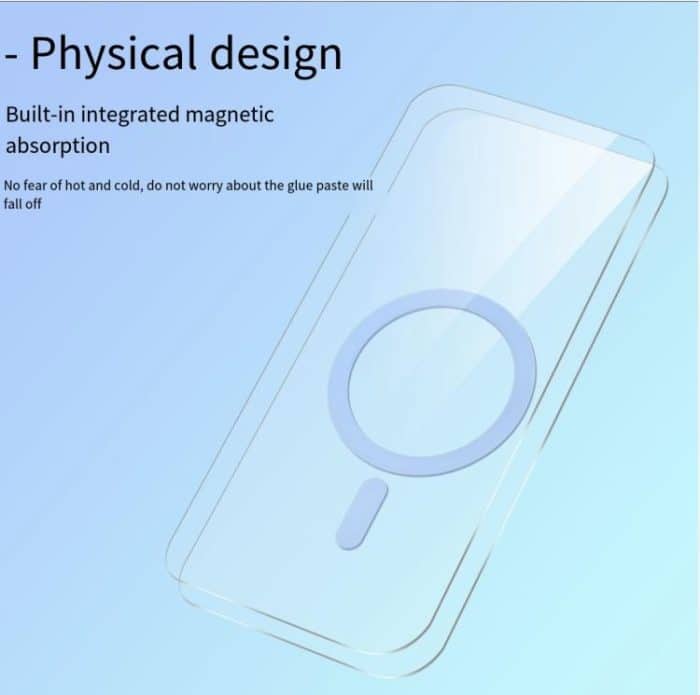 Hochtransparente TPU-Hybrid-PC-MagSafe-Magnet-Telefonhülle, For iPhone 13 Pro – Bild 5