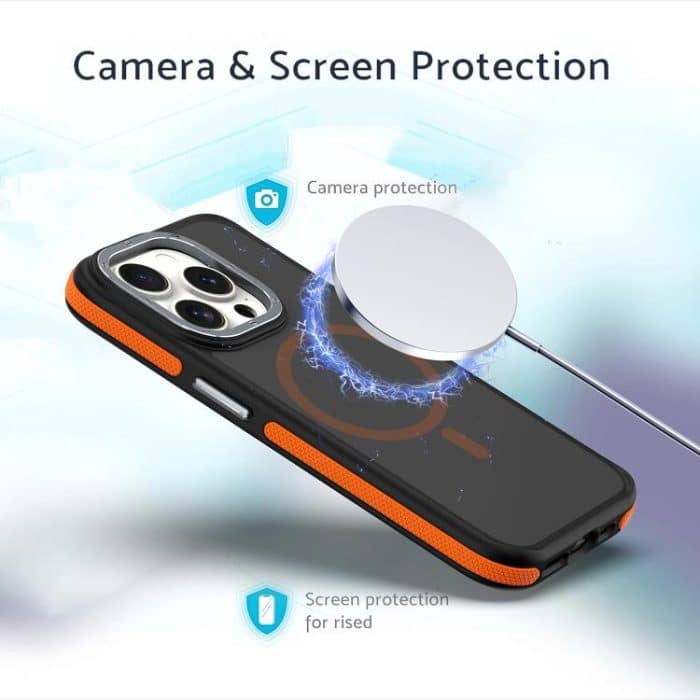 Zweifarbige MagSafe-Telefonhülle mit Skin Feel, For iPhone 14 / 13, For iPhone 14 Pro, For iPhone 14 Pro Max, For iPhone 13 Pro Max – Bild 4