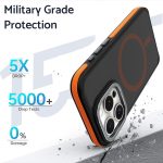 Zweifarbige MagSafe-Telefonhülle mit Skin Feel, For iPhone 16e, For iPhone 16 Plus, For iPhone 16, For iPhone 15 Pro Max – Bild 5