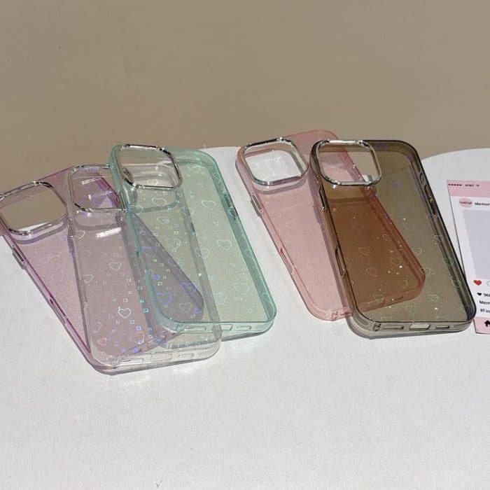 3D Herz IMD Hybrid TPU Handyhülle, For iPhone 14 / 13, For iPhone 14 Pro, For iPhone 14 Pro Max, For iPhone 13 Pro Max – Bild 2