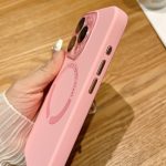 MagSafe Silikon-Telefonhülle mit kleinem Fenster und Acrylglaslinse, For iPhone 14 Pro, For iPhone 14 Pro Max – Bild 4