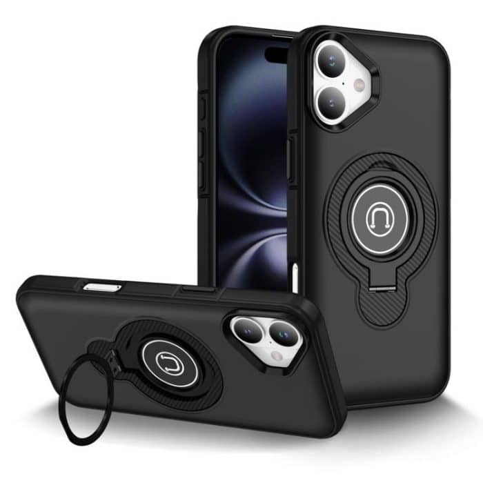 EDA007726901A.jpg Magnetische Handyhülle mit Ringhalter, For iPhone 16, For iPhone 15 Pro Max, For iPhone 15 Pro, For iPhone 15 Plus – Bild 1