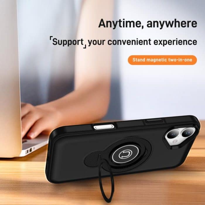 Magnetische Handyhülle mit Ringhalter, For iPhone 16, For iPhone 15 Pro Max, For iPhone 15 Pro, For iPhone 15 Plus – Bild 3