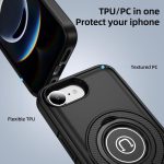 Magnetische Handyhülle mit Ringhalter, For iPhone 16e, For iPhone 16 Pro Max, For iPhone 16 Pro, For iPhone 16 Plus – Bild 2