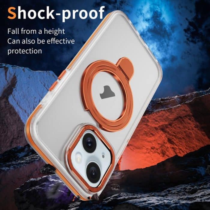 Zweifarbige TPU-Hybrid-Acryl-MagSafe-Telefonhülle mit magnetischer Halterung, For iPhone 14 Plus, For iPhone 14, For iPhone 14 Pro, For iPhone 14 Pro Max – Bild 6