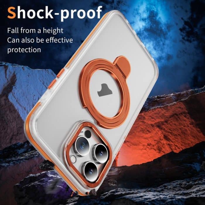 Zweifarbige TPU-Hybrid-Acryl-MagSafe-Telefonhülle mit magnetischer Halterung, For iPhone 12 Pro Max, For iPhone 12 Pro, For iPhone 11, For iPhone XR – Bild 6