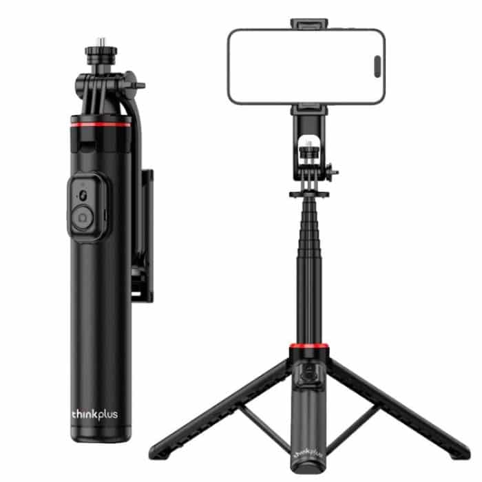 EDA007732001A.jpg Lenovo Thinkplus H1V Premium Bluetooth-Selfie-Stick aus Aluminiumlegierung, 1,3 m – Bild 1