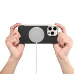 Denior A20 Genuine Leather Litchi Texture MagSafe Frameless Phone Case, For iPhone 14 / 13, For iPhone 14 Pro, For iPhone 14 Pro Max – Bild 6