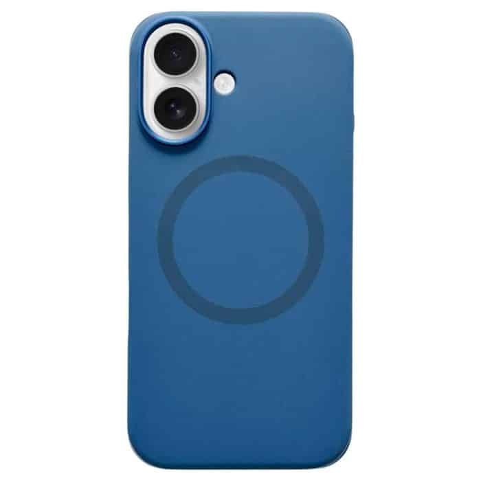 EDA007733503A.jpg Metal Frame Liquid Silicone MagSafe Phone Case, For iPhone 16 Plus, For iPhone 16 – Bild 1