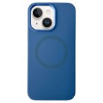 Metal Frame Liquid Silicone MagSafe Phone Case, For iPhone 14 / 13, For iPhone 14 Pro