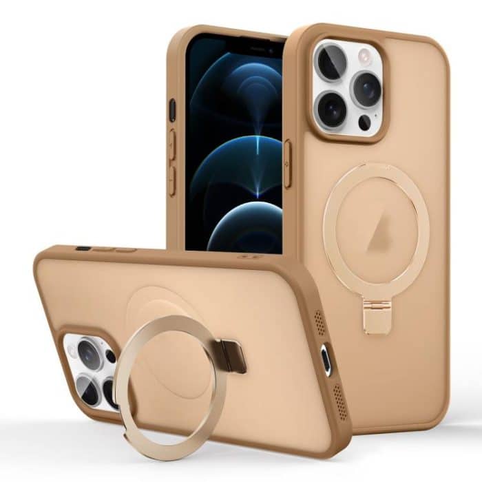 EDA007739117A.jpg Skin-feel Ring MagSafe Holder Phone Case, For iPhone 12 Pro Max, For iPhone 12 Pro, For iPhone 11 Pro Max, For iPhone 11 – Bild 1