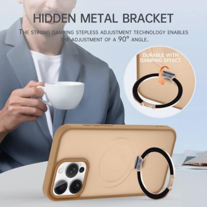 Skin-feel Ring MagSafe Holder Phone Case, For iPhone 14 Plus, For iPhone 14, For iPhone 14 Pro, For iPhone 14 Pro Max – Bild 6