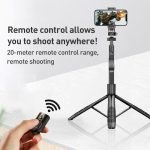 Lenovo Thinkplus H18B Flagship Stainless Steel Bluetooth Selfie Stick with Dual Fill Light, 1.8m – Bild 9