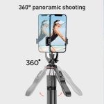 Lenovo Thinkplus H18L Premium Edition Aluminum Alloy Bluetooth Selfie Stick with Dual Fill Lights, 1.8m – Bild 2