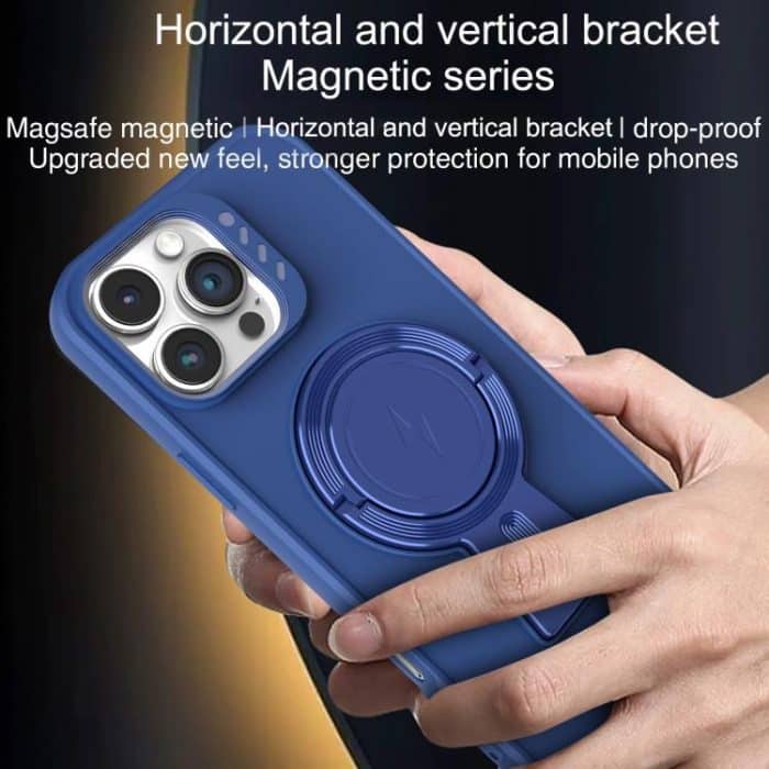 Y-shape Holder MagSafe Rugged Shockproof Phone Case, For iPhone 15 Pro Max, For iPhone 15 Pro, For iPhone 15 Plus, For iPhone 15 – Bild 6