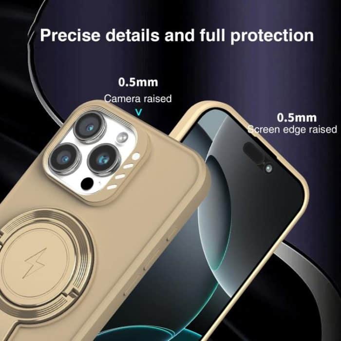 Y-shape Holder MagSafe Rugged Shockproof Phone Case, For iPhone 16 Pro Max, For iPhone 16 Pro, For iPhone 16 Plus, For iPhone 16 – Bild 8