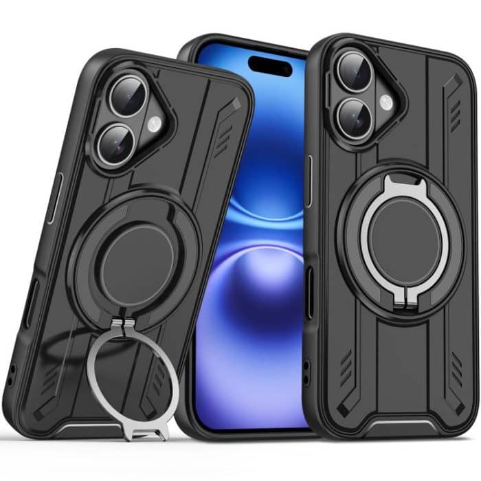 Rotating Ring Holder Magnetic MagSafe Phone Case, For iPhone 16, For iPhone 15 Pro Max, For iPhone 15 Pro, For iPhone 15 Plus – Bild 1